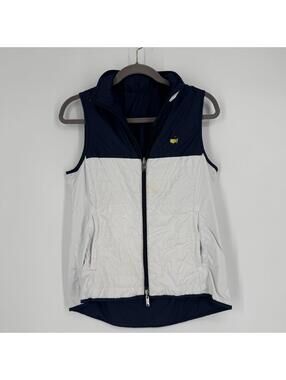 Magnolia Lane tech reversible vest womens medium M masters golf spring athletic